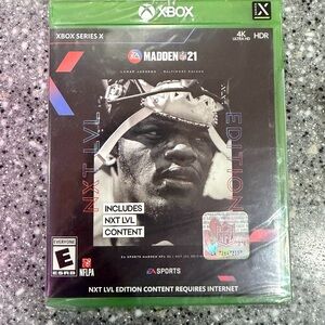 NIB — Xbox Madden NFL 21 NXT LVL Edition